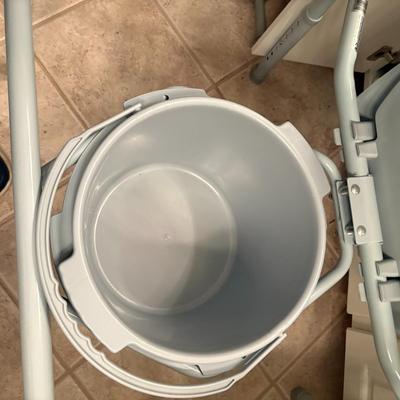 Mobility Assistive Potty Chair Toilet with Bucket