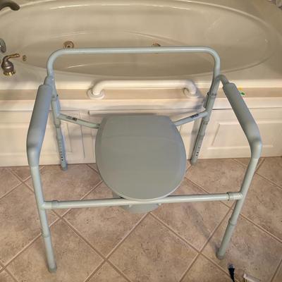 Mobility Assistive Potty Chair Toilet with Bucket