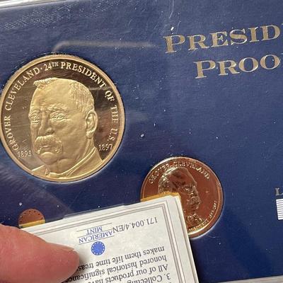 Proof Presidential Dollar Coins (ST-SS)
