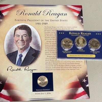 Proof Presidential Dollar Coins (ST-SS)