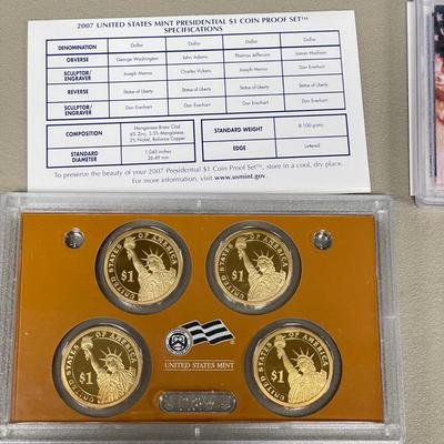 Proof Presidential Dollar Coins (ST-SS)
