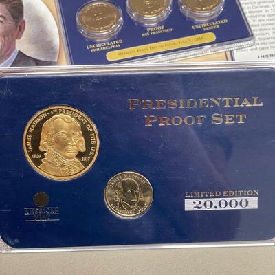 Proof Presidential Dollar Coins (ST-SS)