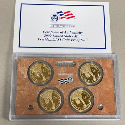 Proof Presidential Dollar Coins (ST-SS)