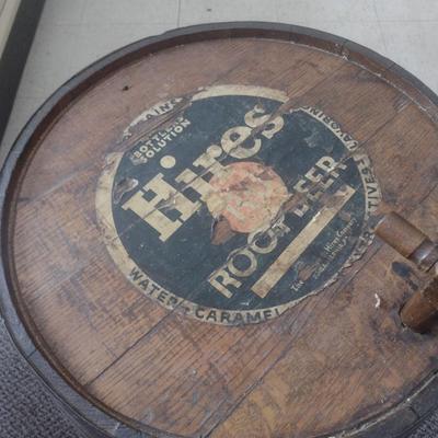 Vintage Hire's Root Beer Barrel