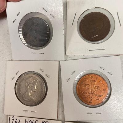 Collection of British Coins dating back to 1875 ( ST-SS)