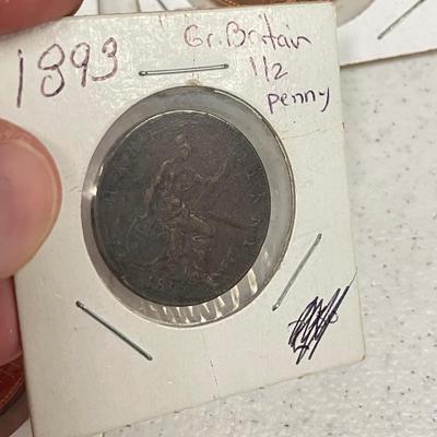Collection of British Coins dating back to 1875 ( ST-SS)