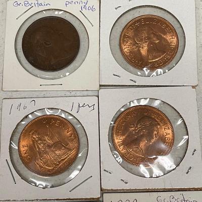 Collection of British Coins dating back to 1875 ( ST-SS)