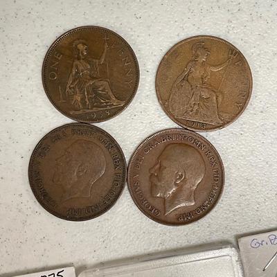 Collection of British Coins dating back to 1875 ( ST-SS)