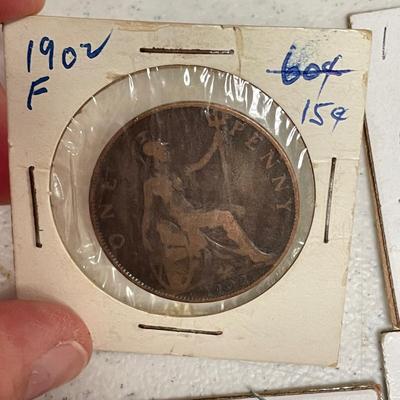 Collection of British Coins dating back to 1875 ( ST-SS)