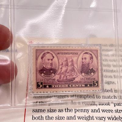 US Coin/Stamp Sets w/ Germany & Vietnam (ST-SS)