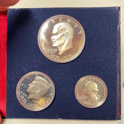Bicentennial Proof Set with Kennedy Half Dollars and Money Clip (ST-SS)