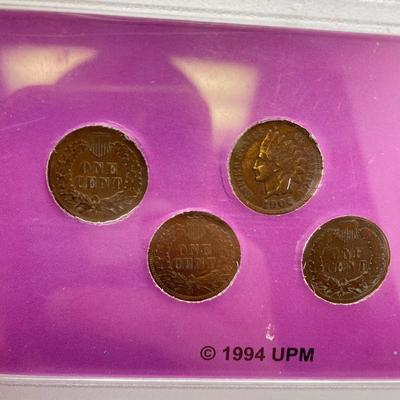 Indian Head Penny Set & Wheat Pennies (ST-SS)