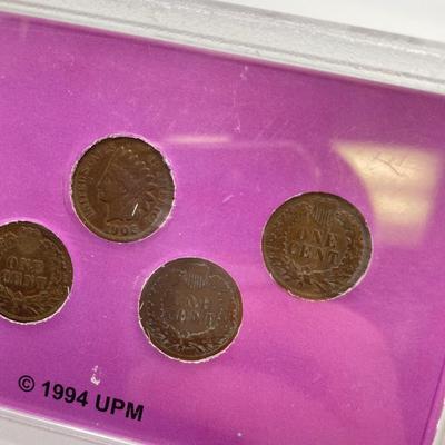Indian Head Penny Set & Wheat Pennies (ST-SS)