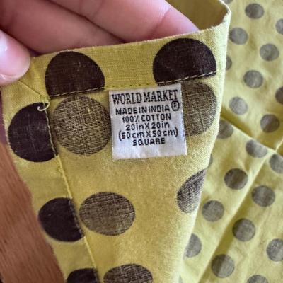 World Market Napkins & More Table Linens (DR-DZ)