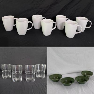 IKEA Mugs, Glasses, Bowls and Trays (K-DZ)