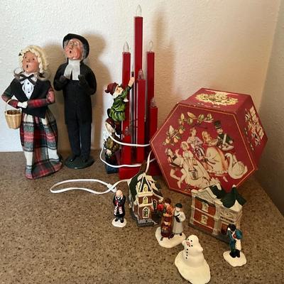 Christmas Carolers, Dept 56, Sweden Design Candle decor
