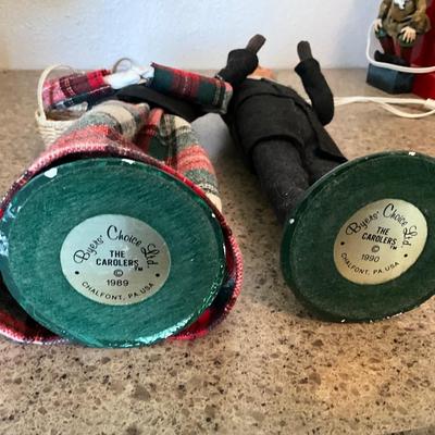 Christmas Carolers, Dept 56, Sweden Design Candle decor