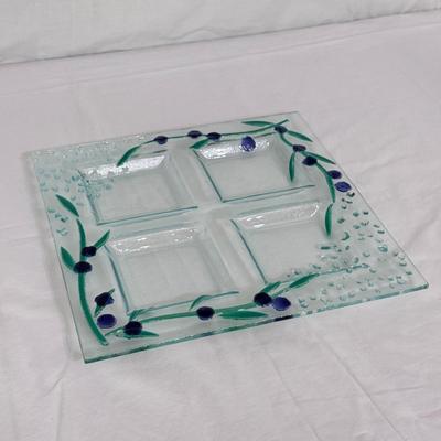 Unique Glass Platters (K-DZ)