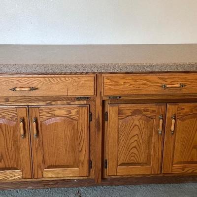 Counter top with storage 5ft