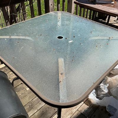 Square Deck Table