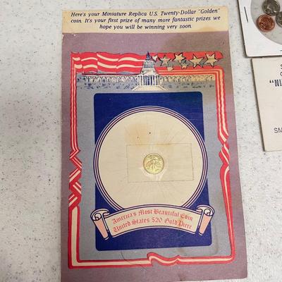 Fun & Travel Coins incl Mini Gold Coins (ST-SS)