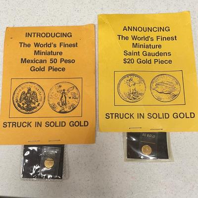 Fun & Travel Coins incl Mini Gold Coins (ST-SS)