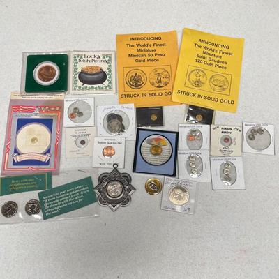 Fun & Travel Coins incl Mini Gold Coins (ST-SS)