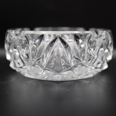 Bleikristall Crystal Ashtray Elk Jumping, Germany
