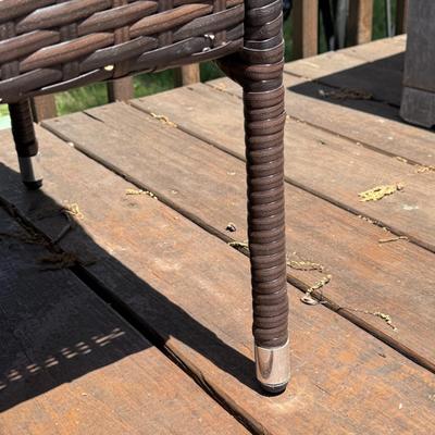 VINGLI Wicker Outdoor Loveseat (Y-DZ)