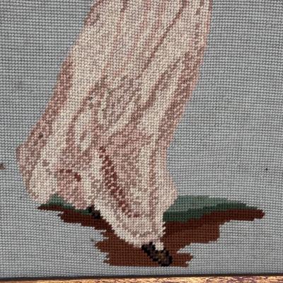 "Pinkie" & "Blue Boy" Framed Needlepoints (PB-DZ)