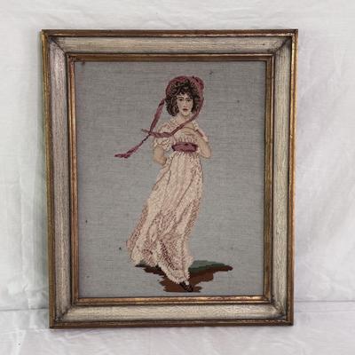 "Pinkie" & "Blue Boy" Framed Needlepoints (PB-DZ)