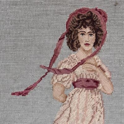 "Pinkie" & "Blue Boy" Framed Needlepoints (PB-DZ)