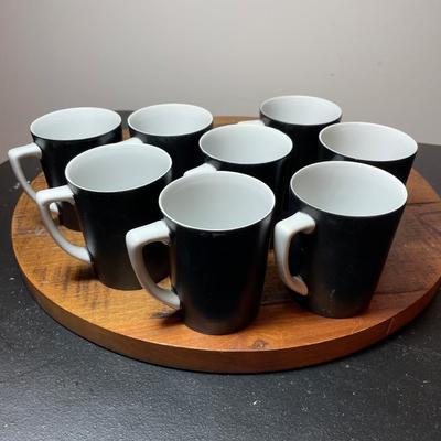 Vintage MUG Otagiri OMC Japan Black & White