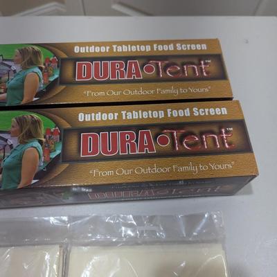 Outdoor Tabletop Food Screens & Plastic Table Covers (SR)
