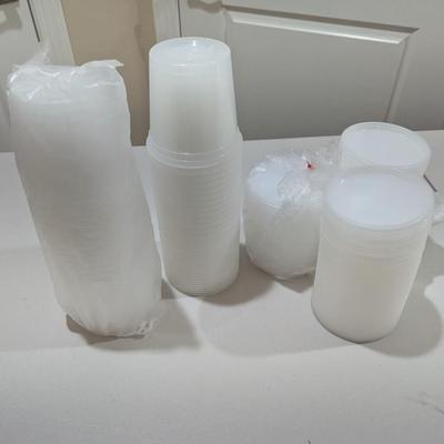 30+ Craft Cups With Lids (SR)