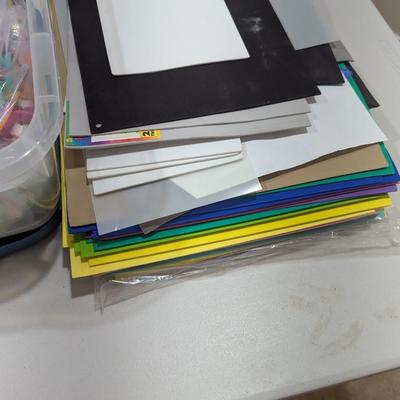 Array Of Foam Crafts Cutouts & Sheets (SR)