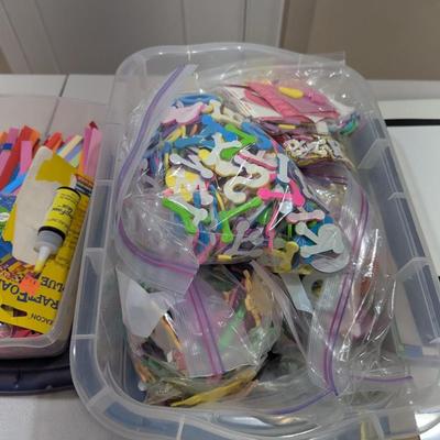 Array Of Foam Crafts Cutouts & Sheets (SR)
