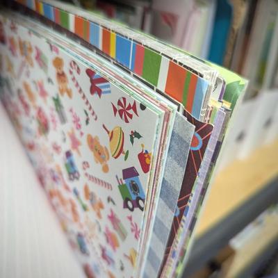Assortment Of Various Styles & Colors Of Stock Paper Photo/Computer 3Paper (SR)