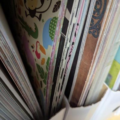 Assortment Of Various Styles & Colors Of Stock Paper Photo/Computer 3Paper (SR)