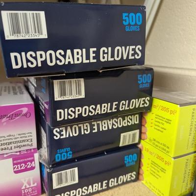 25+ Small Glass Jars Plastic Wrap Disposable Gloves Parchment Paper (SR)