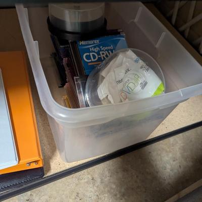 Array Of Home/Office Supplies Stickies Mailers Binders (SR)