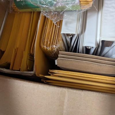 Array Of Home/Office Supplies Stickies Mailers Binders (SR)