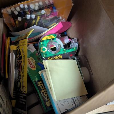 Array Of Home/Office Supplies Stickies Mailers Binders (SR)