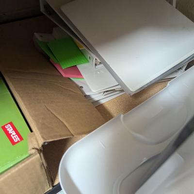 Array Of Home/Office Supplies Stickies Mailers Binders (SR)