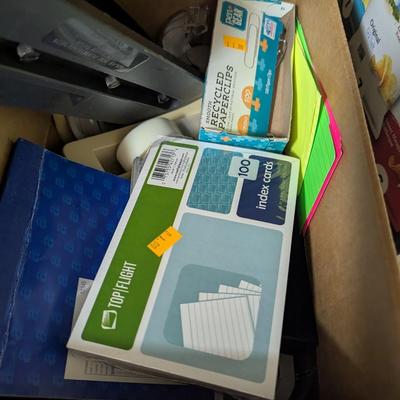 Array Of Home/Office Supplies Stickies Mailers Binders (SR)