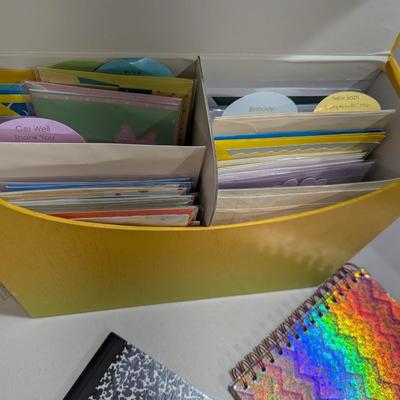 Assortment Of Memo Pads Boxes Greeting Cards (SR)