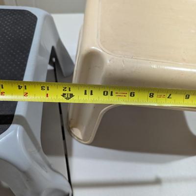 Plastic Table & Step Stools (SR)