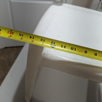 Plastic Table & Step Stools (SR)
