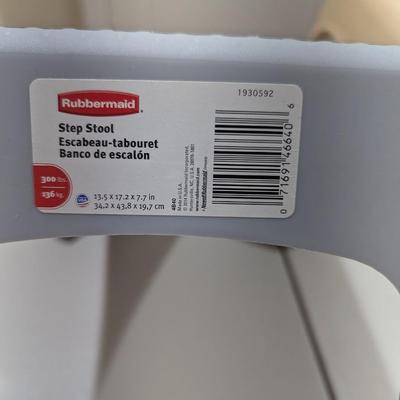 Plastic Table & Step Stools (SR)