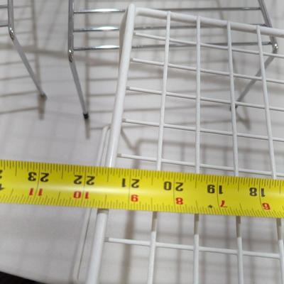 Home White Wire Cabinet Helper Shelves (SR)